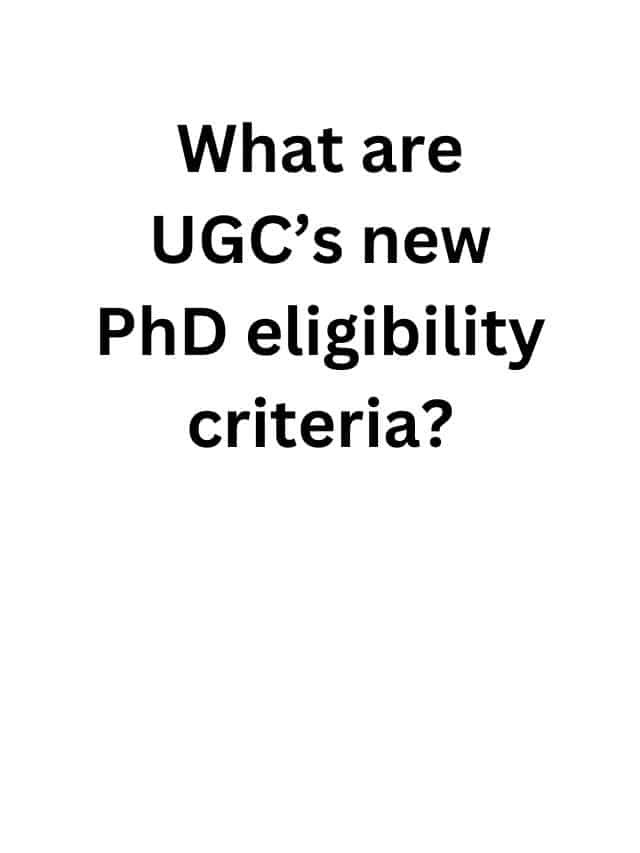 phd supervisor eligibility ugc